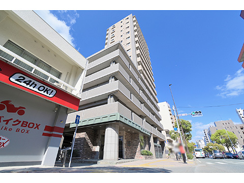 現地外観写真　ライオンズステーションタワー藤崎 3