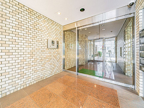 エントランス エントランス TVモニター付きオートロック完備