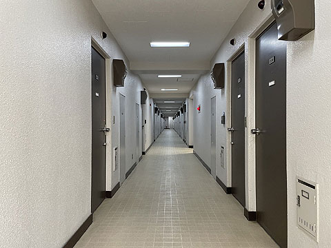 その他共用部 共用部廊下は内廊下設計