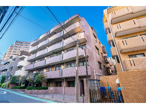 現地外観写真　1994年11月築、総戸数41戸のマンション