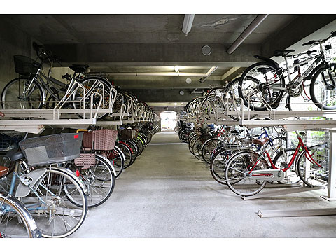 その他共用部　●駐輪場