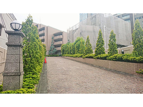 現地土地写真　アプローチ