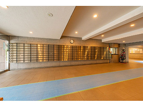 ロビー　メールコーナー