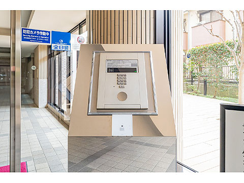 その他共用部 オートロック操作盤