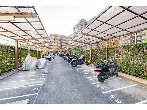 その他共用部　バイク置場