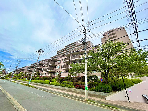 現地外観写真　ヒルトップコートきらめきの街 ３番館 外観.p