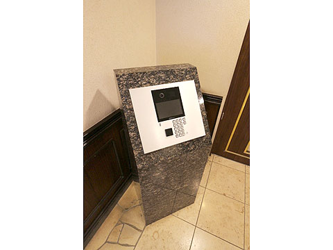 ロビー TVモニター付オートロック設備