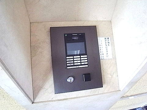 ロビー TVモニター付オートロック