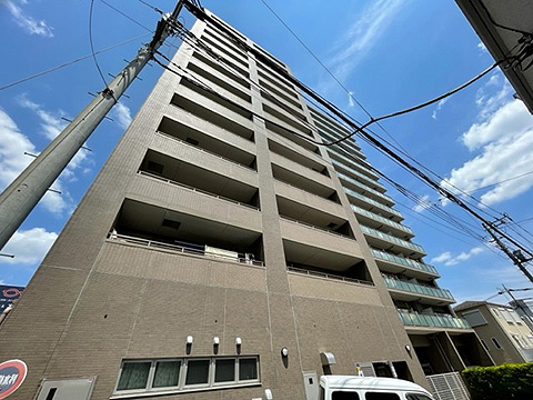 現地外観写真　マンション外観