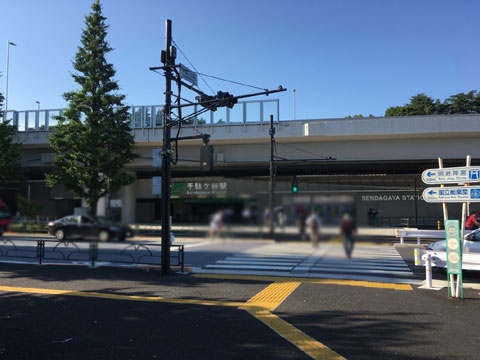 現地土地写真 千駄ヶ谷駅