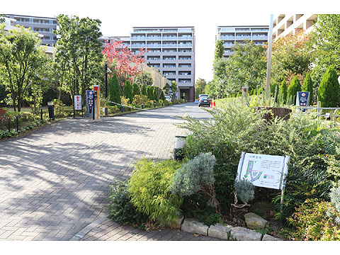 エントランス 敷地入り口