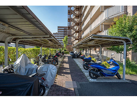 その他共用部 駐輪場、バイク置き場
