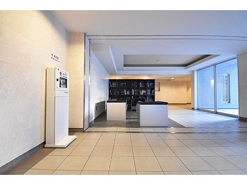 ロビー　来客対応もできるホール