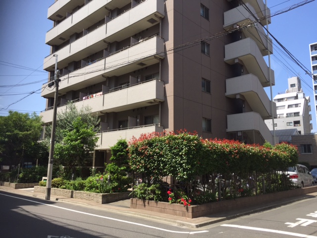 現地外観写真 開放感のある角地に立地しています。