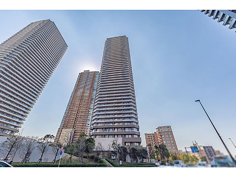 現地外観写真　リエトコート武蔵小杉　クラッシータワー3413