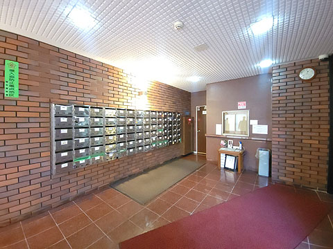 ロビー　風除室・集合郵便受け