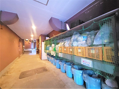 その他共用部　整理整頓されたゴミ置き場