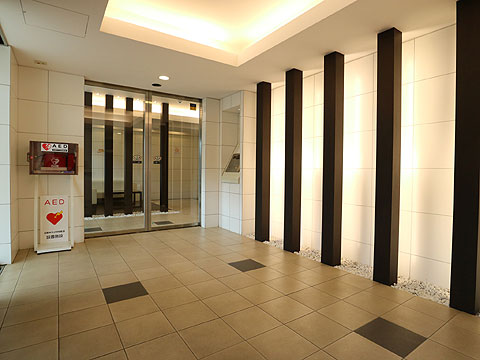 エントランス TVモニター付きオートロックは、非接触型キー式