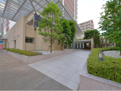 ロビー 2層吹き抜けの