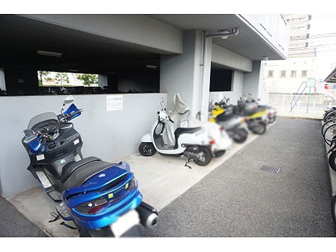 その他共用部 バイク置場