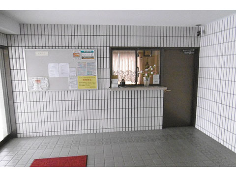 エントランス　管理人室