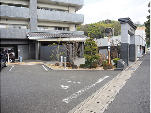 現地土地写真 アプローチ