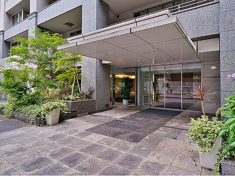 エントランス 広く開放的な南側のメインエントランスです。