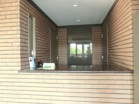 エントランス 管理人室