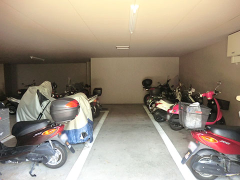 その他共用部 バイク置き場