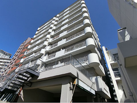 現地外観写真　東急田園都市線「池尻大橋」駅徒歩8分の立地でご