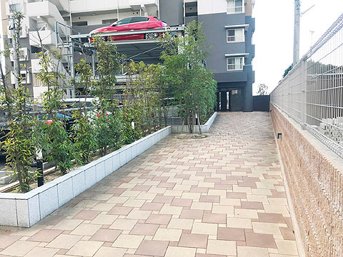 現地外観写真　アプローチ