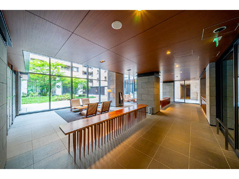 その他共用部 メインラウンジ「タイムサローネ」です。