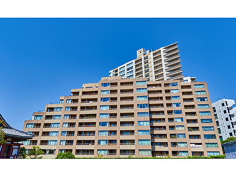 現地外観写真　マンション外観