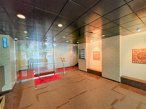 現地土地写真 エントランスオートロック