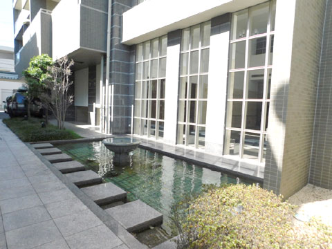 その他共用部　敷地内噴水