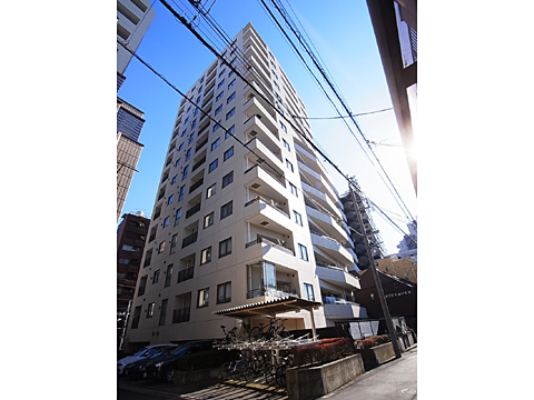 現地外観写真 エントランスの反対側から撮影