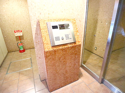 エントランス TVモニター機能付のオートロックシステム