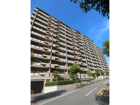 現地外観写真　あべのセレサ外観縦