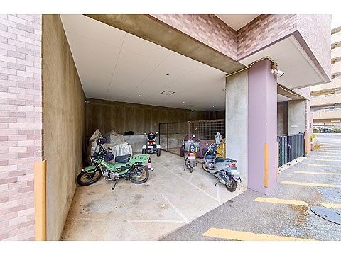 その他共用部 敷地内バイク置場