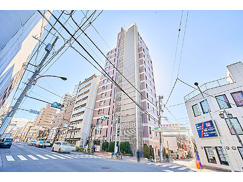 現地外観写真　マンション外観