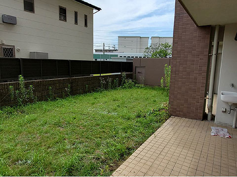 その他共用部 69平米の専用庭付きです