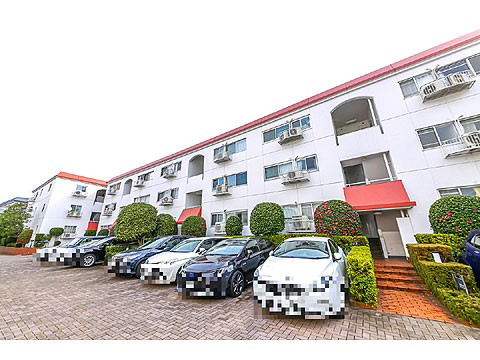 現地外観写真　駒沢ガーデンハイツ305 (13)消し