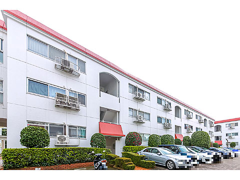 現地外観写真　駒沢ガーデンハイツ305 (14)消し