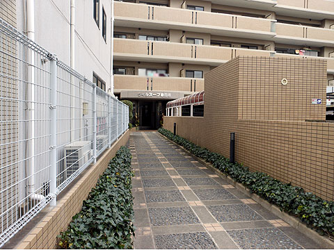 現地外観写真 エントランスアプローチ