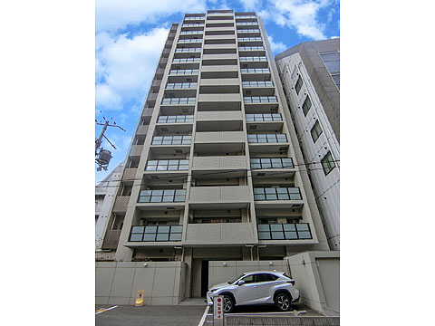 現地外観写真 棟写真たて(ファインフラッツ北浜⑤)