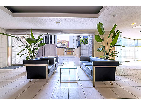 ロビー　ライオンズタワー五反田