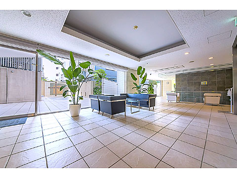 ロビー　ライオンズタワー五反田