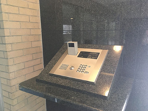 エントランス オートロック操作盤