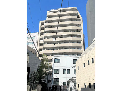 現地外観写真　南側からの外観　12階南東向きにつき眺望良好