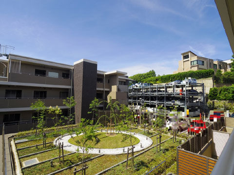 その他共用部 敷地内中庭